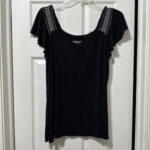 Torrid Black Super Soft Flowy Sleeves